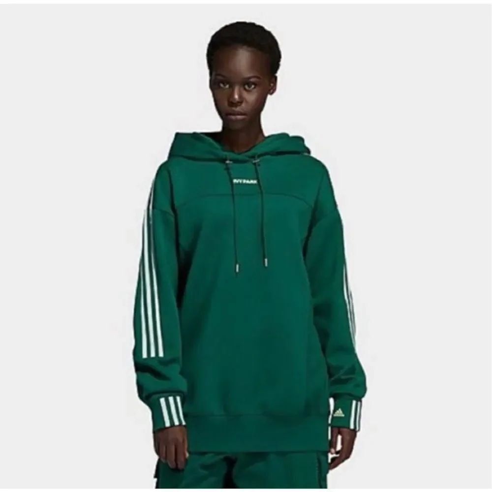 Adidas X Ivy Park Green Hoodie Sweatshirt sz XL RARE popular